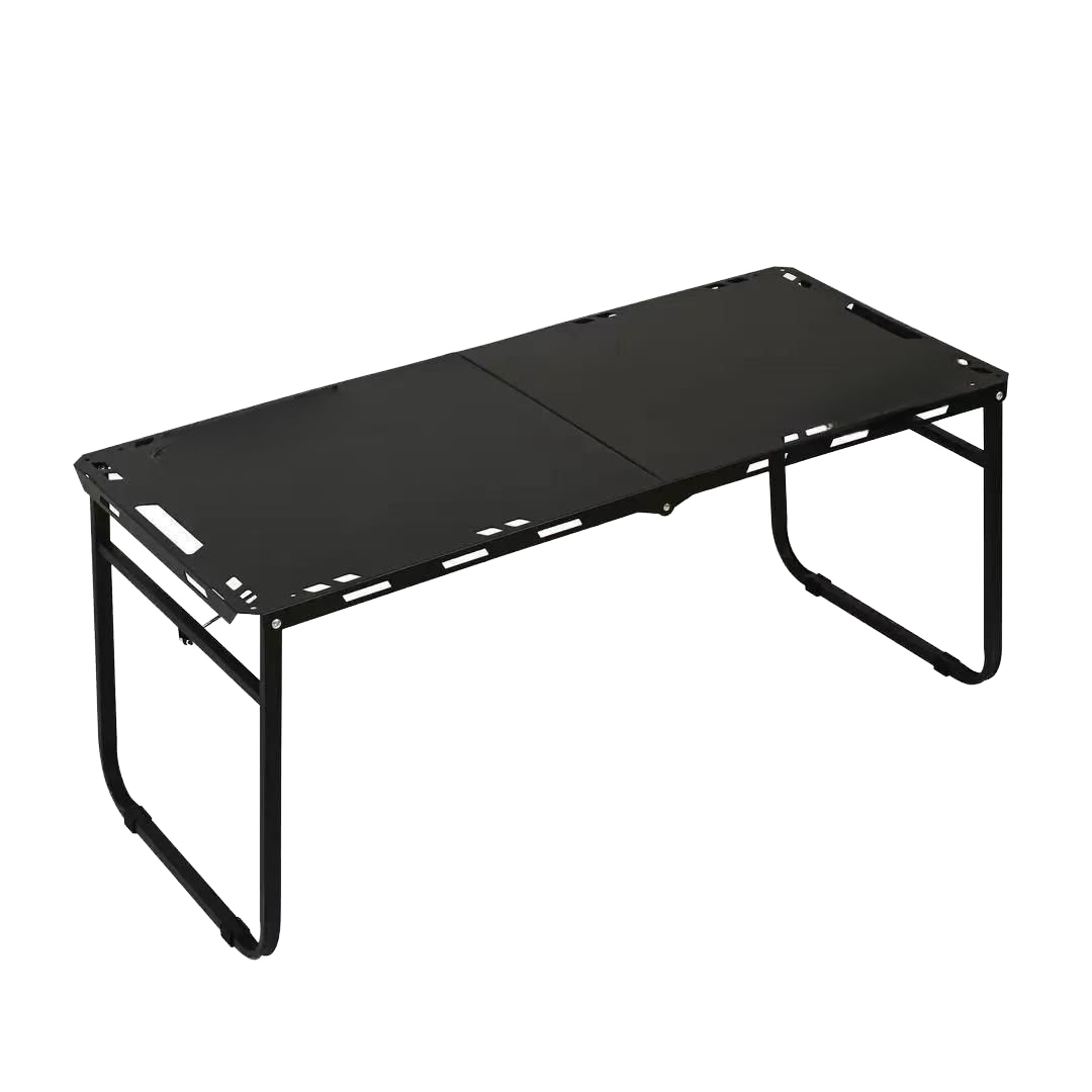 Camping Cooking Table - Klappbarer Campingtisch Tragbarer Metalltisch für Draußen