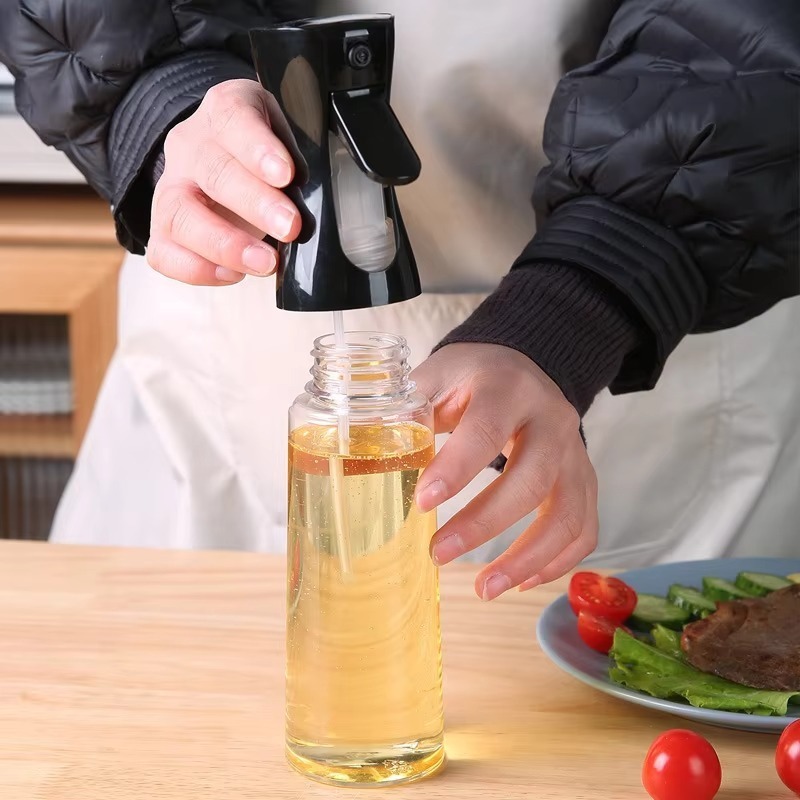 Camping Cooking Container - 250ml Ölsprühflasche, Küchen-Ölspender für Olivenöl, Camping,