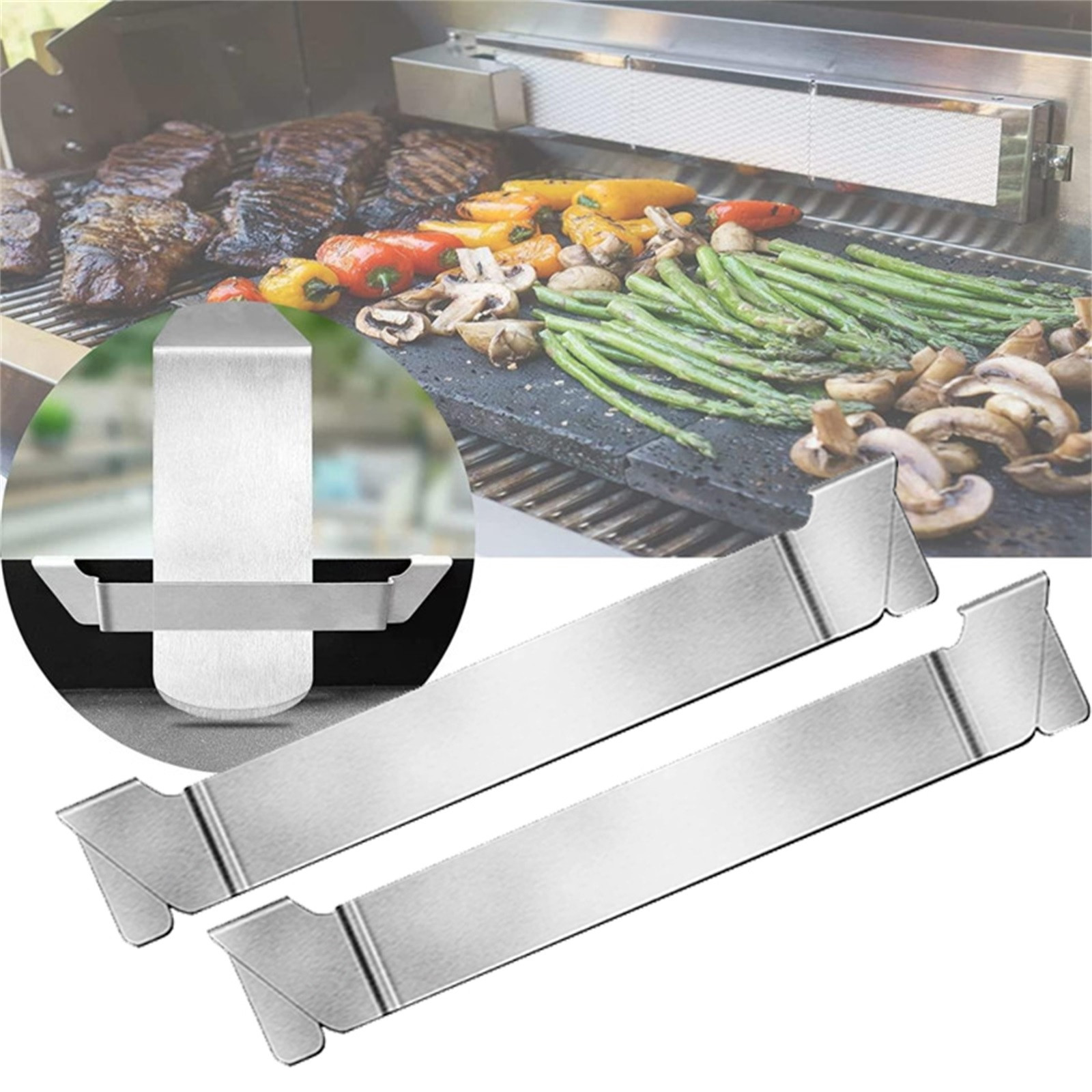 Camping Cooking Flat Top - Grillspatelhalter aus Stahl, Grillwerkzeug, Haltegestell, Grillzubehör