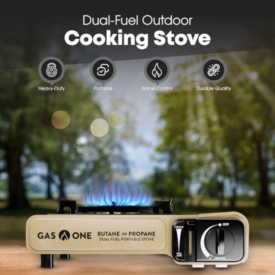 GasOne GS-3400P-KIT Propan- od – Camping Cooking Flat Top Bewertung und Preis