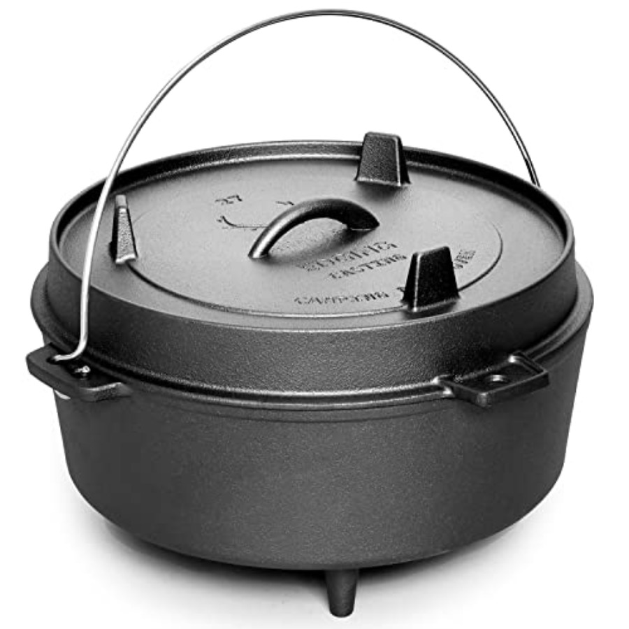 Vorgefertigter Gusseisen-Dutch – Camp Dutch Oven Cast Bewertung und Preis