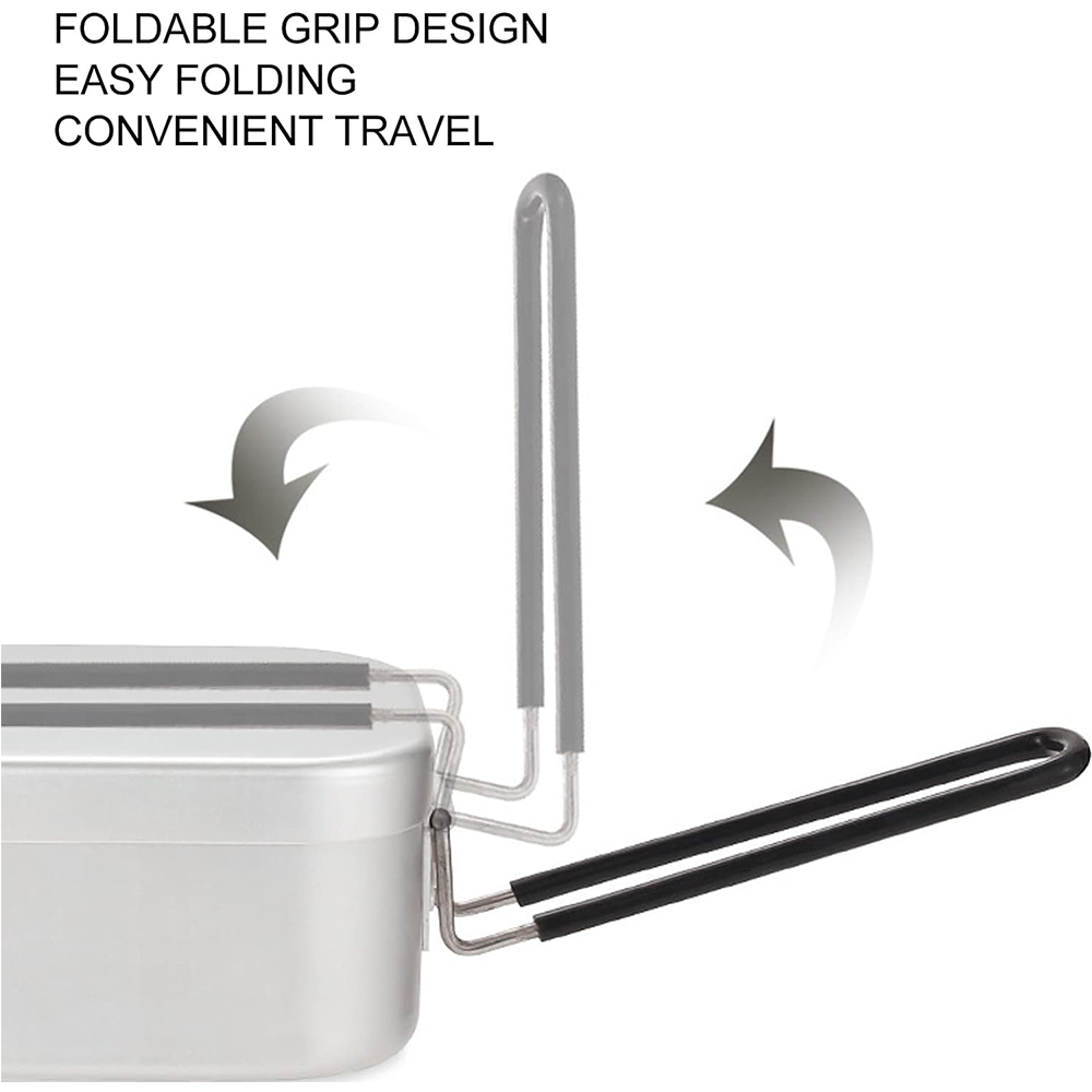 800ML Aluminium Mittagessen Bo – Camping Hiking Cooking Bewertung und Preis