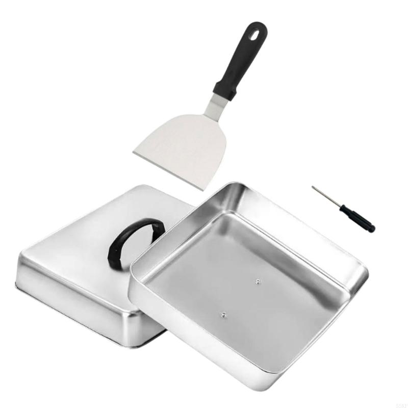 Flacher Deckel mit quadratisch – Camping Cooking Flat Top Bewertung und Preis