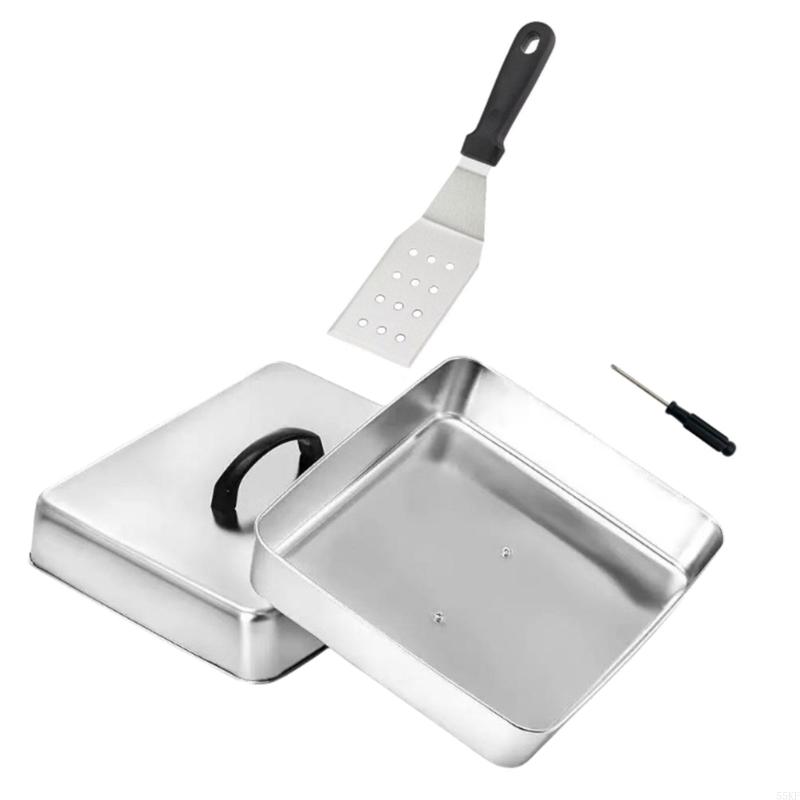 Flacher Deckel mit quadratisch – Camping Cooking Flat Top Bewertung und Preis