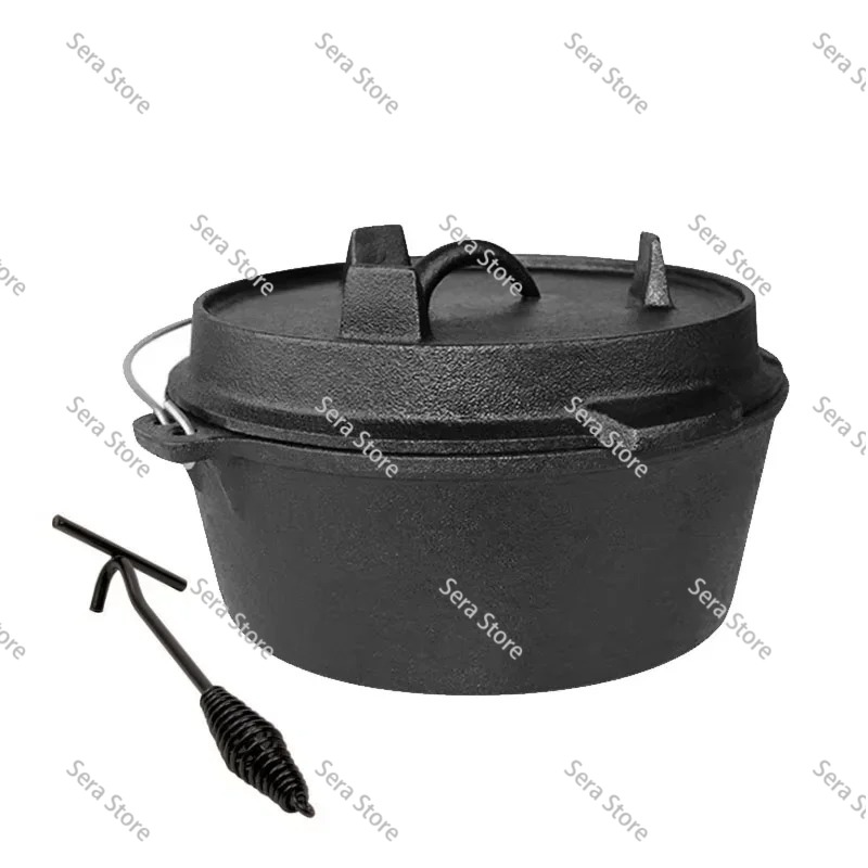 25cm Gusseisen-Campingtopf, tr – Camp Dutch Oven Cast Bewertung und Preis