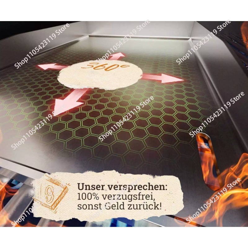 Edelstahl-Grillplatte BBQ-Werk – Camping Cooking Flat Top Bewertung und Preis