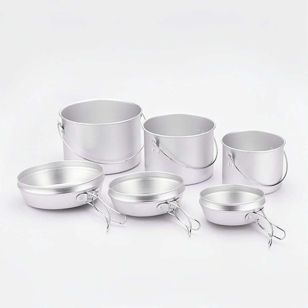 Outdoor-Kochgeschirr aus Alumi – Camping Cooking Dining Set Bewertung und Preis