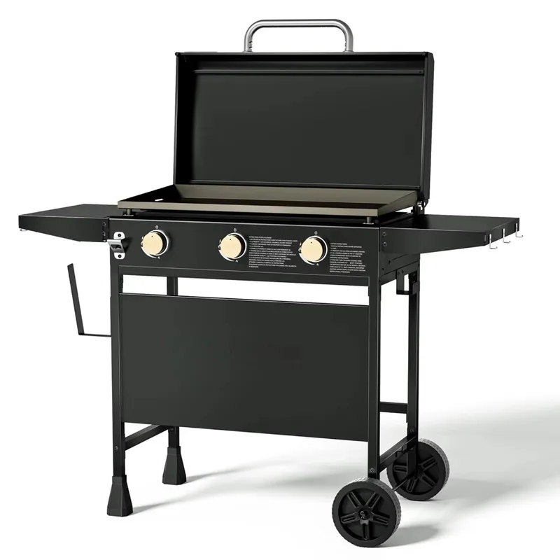 Mobile Outdoor-Kochstation mit – Camping Cooking Flat Top Bewertung und Preis